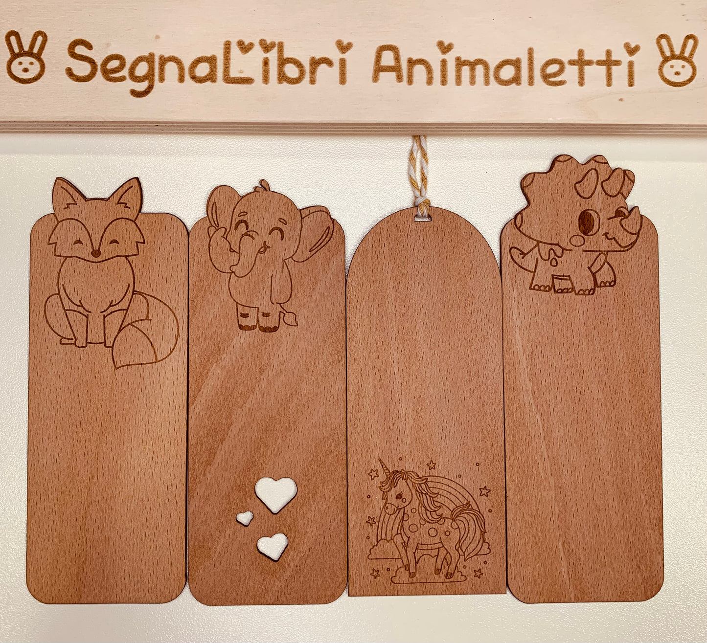 SEGNALIBRI ANIMALETTI